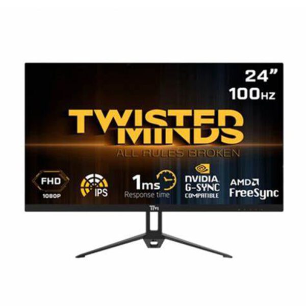 Twisted Minds Full HD 100 Hz Fast IPS 1ms Flat 24" 24inch Gaming Monitor - TM24FHD100IPS -gamerspoint tm Full HD  Gamers Point