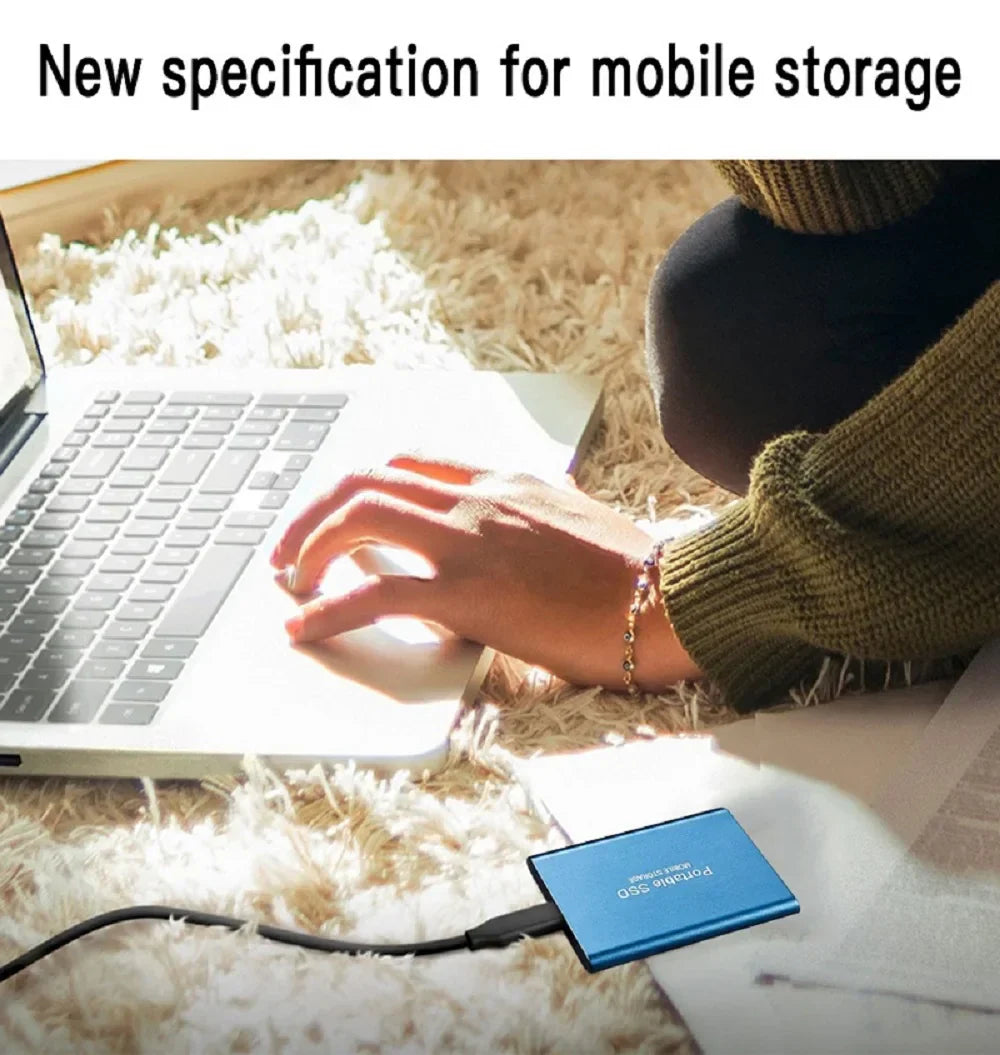 1TB Original portable Ssd 2tb External Hard Drive high-speed Type-C/USB 3.1 Solid state drive 500GB Hard Disk For pc/mac -BAHRAIN EXTERNAL HDD Gamers Point 40.000 4TB