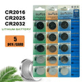 3V Lithium Battery CR2025 CR2016 CR2032 for Car Key Remote Control Toy Blood Pressure Monitor - BATTERY Gamers Point 5.000 