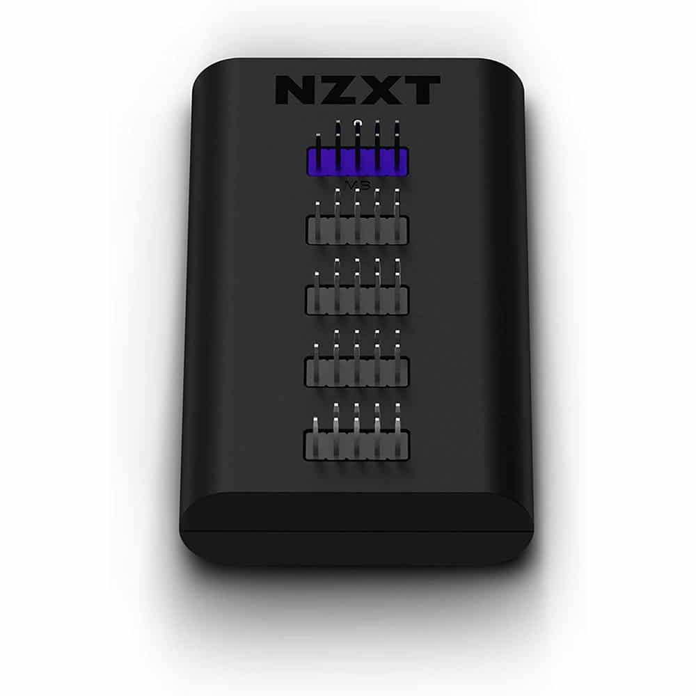 NZXT Internal USB Hub 3 4-Port USB 2.0 Internal Expansion