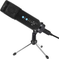 Upgraded USB Microphone for Computer, Mic for Gaming, Podcast, LiveStreaming, YouTube Recording, Karaoke on PC, Plug & Play, with Adjustable Metal Tripod Stand, for Windows macOS, Ideal for Gift GP Computer Microphones  Gamers Point
