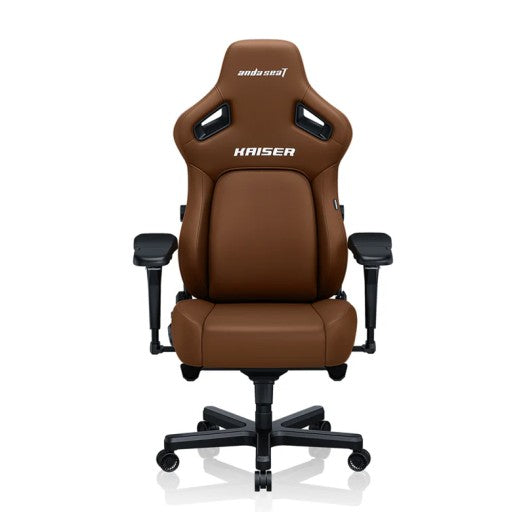 AndaSeat Kaiser 4 Series Premium Gaming Chair XL Size, PVC leather, BENTLEY BROWN ANDA Chair  Gamers Point