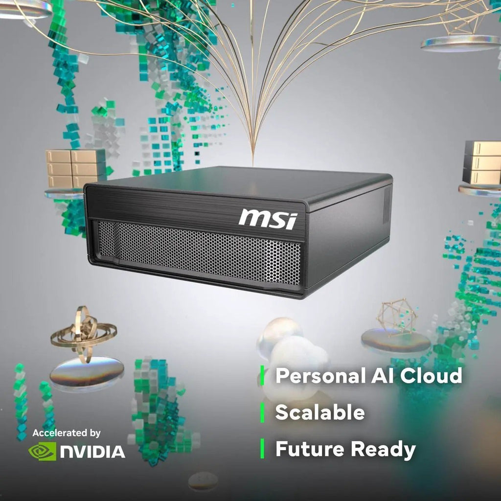 MSI EdgeXpert-11SUS Compact Desktop AI Supercomputer Powered by NVIDIA GB10 Grace Blackwell Superchip and NVIDIA DGX Spark In Bahrain