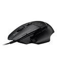 Logitech G502 X Wired Gaming Mouse - LIGHTFORCE hybrid optical-mechanical primary switches, HERO 25K gaming sensor, compatible with PC - macOS/Windows - Black Logitec MOUSE  Gamers Point
