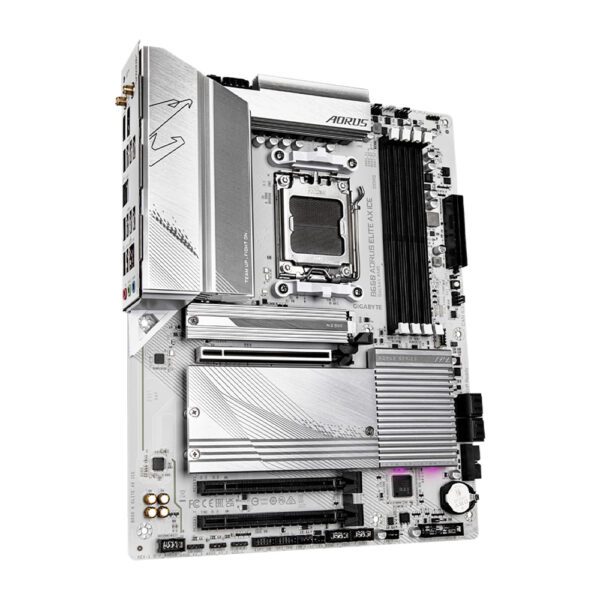 GIGABYTE B650 AORUS ELITE AX ICE ATX Motherboard - Now Buy From Gamers Point Store Arad With Best Discounted Price Call Us Now +973-36820393 Delivery available to all bahrain AMD Motherboard Gamers Point 109.000 