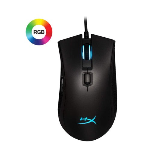 HyperX Pulsefire FPS Pro – Gaming Mouse, Software Controlled RGB Light Effects and Macro Customization, Pixart 3389 Sensor Up to 16,000 DPI, 6 Programmable Buttons HyperX MOUSE  Gamers Point