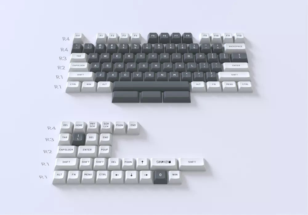 Key caps White grey AJAZZ Accessories  Gamers Point
