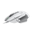 Logitech G502 X Wired Gaming Mouse - LIGHTFORCE hybrid optical-mechanical primary switches, HERO 25K gaming sensor, compatible with PC - macOS/Windows - White Logitec MOUSE  Gamers Point