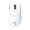 Razer DeathAdder V3 Pro Gaming Mouse: 64g Ultra Lightweight - Focus Pro 30K Optical Sensor - Fast Optical Switches Gen-3 - HyperSpeed Wireless - 5 Programmable Buttons - 90 Hr Battery - White RAZER MOUSE  Gamers Point