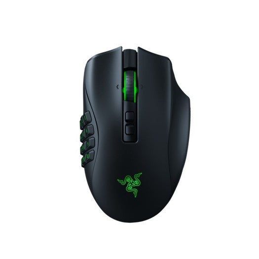 Razer Naga Pro Wireless Gaming Mouse: Interchangeable Side Plate w/ 2, 6, 12 Button Configurations - Focus+ 20K DPI Optical Sensor - Fastest Gaming Mouse Switch - Chroma RGB Lighting RAZER mouse  Gamers Point