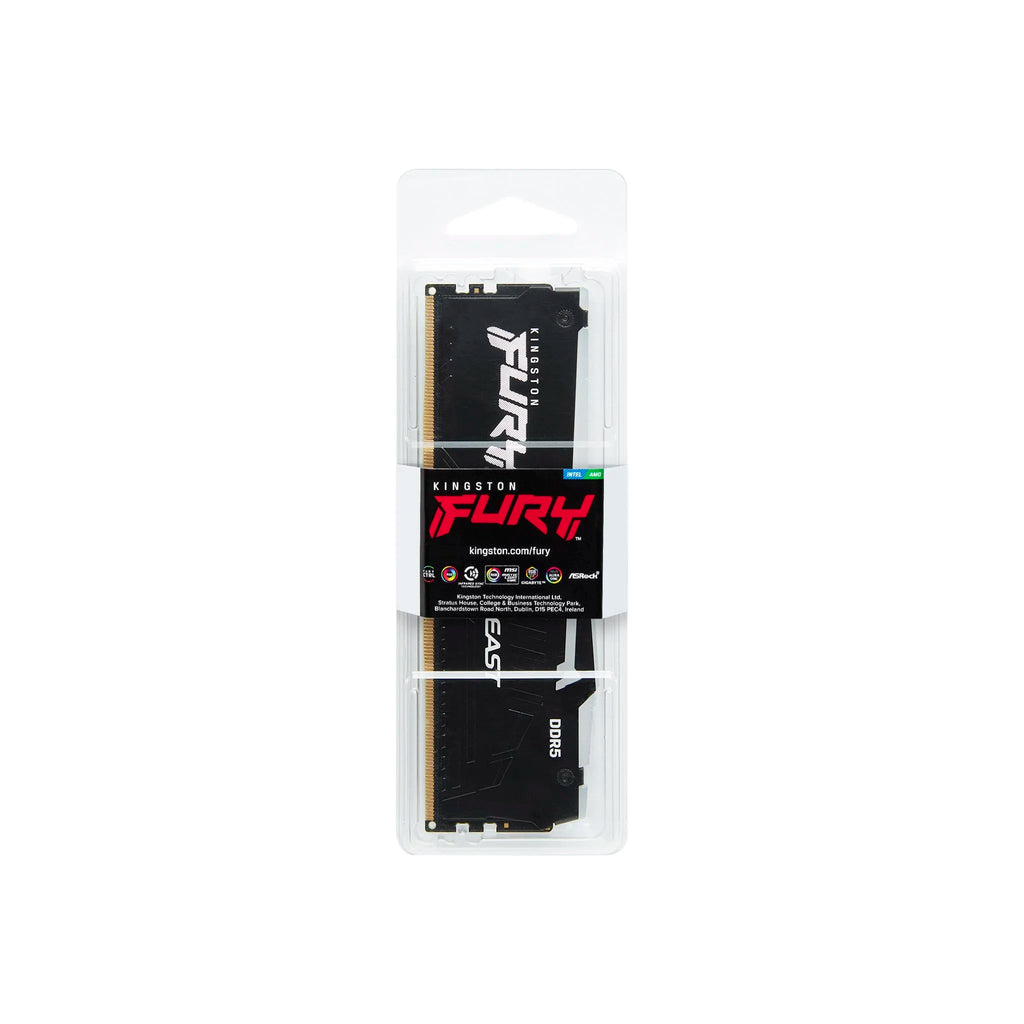 Kingston FURY Beast RGB DDR5 RAM 8GB 16GB 32GB 5200 5600 6000 6400 6800MHz Desktop AMD Intel CPU Motherboard Memory 288 PIN 1.1V