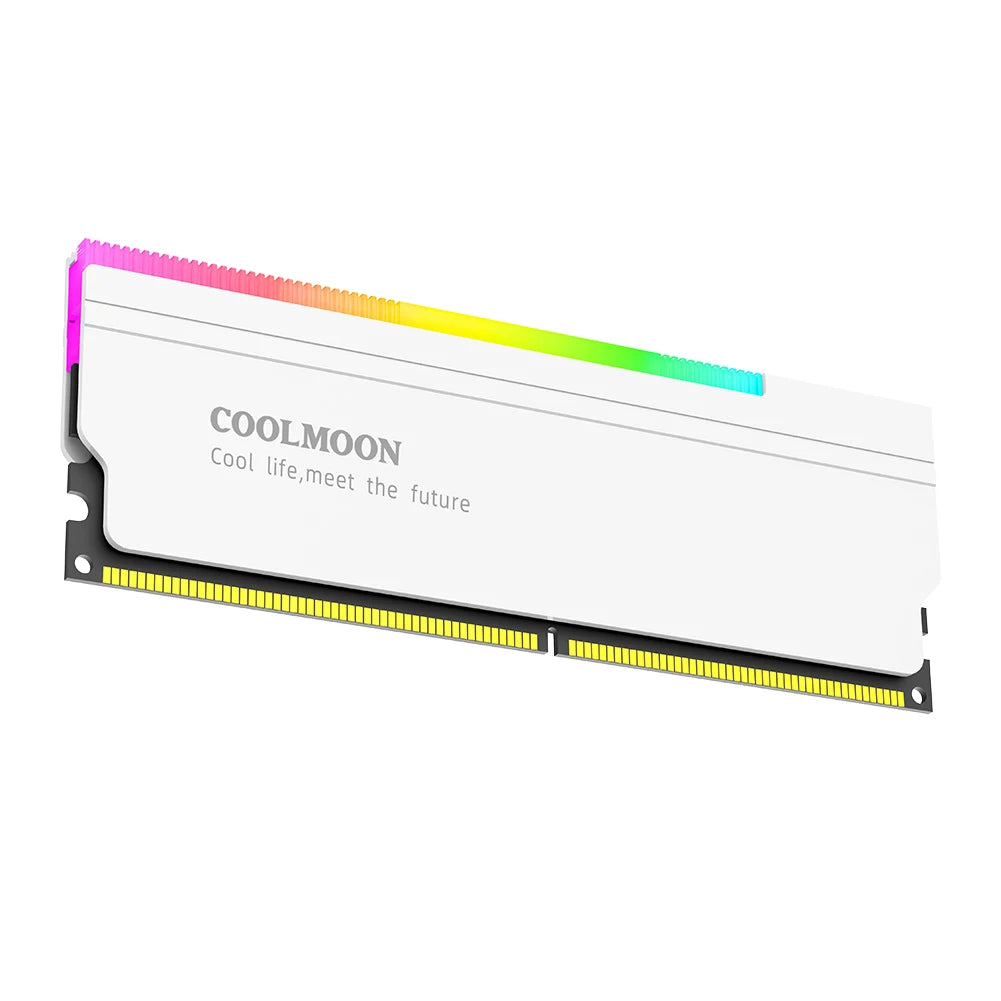 RAM Heatsink Aura Sync DDR4 DDR3 Memory Heat Sink with Thermal Silicone Pad for Desktop Computer PC Memory