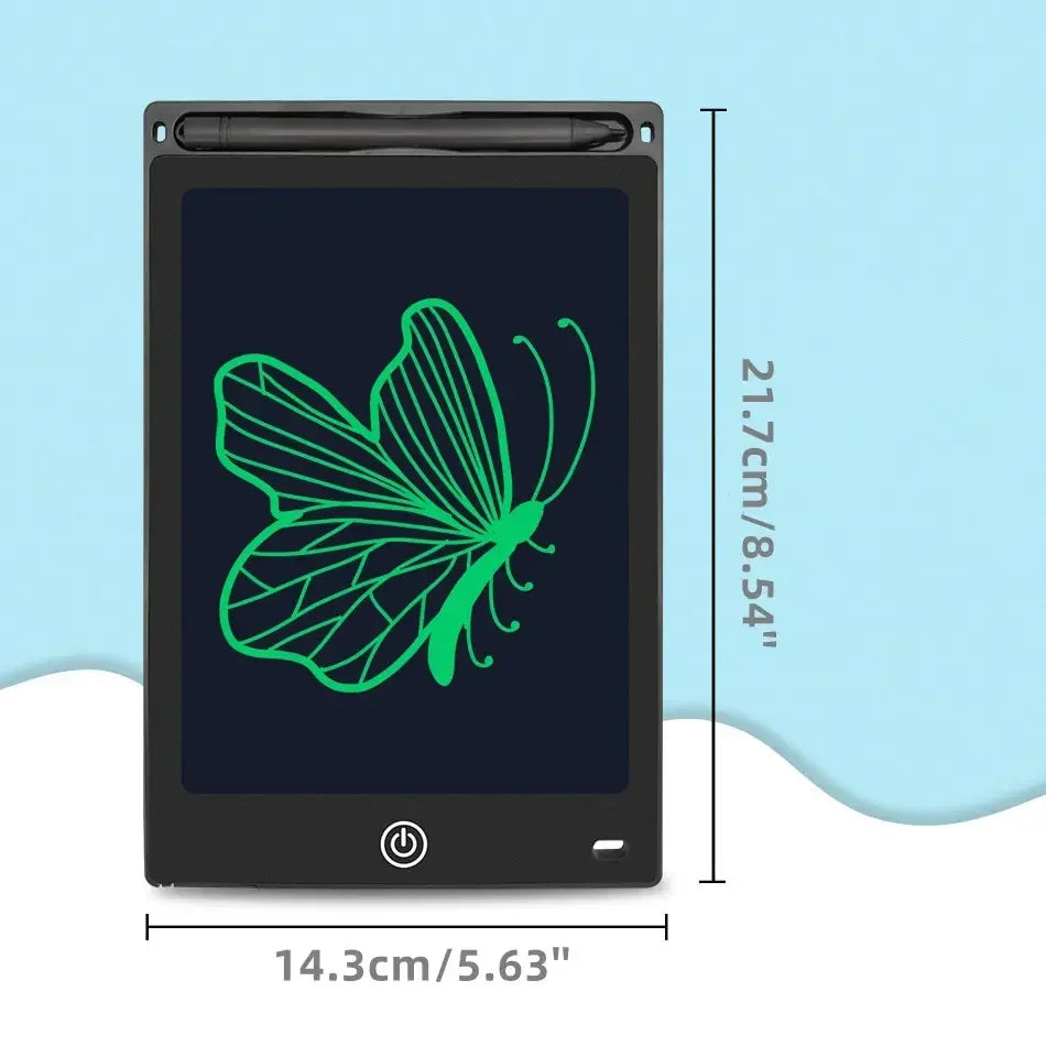 8.5 Inch LCD Colorful Writing Tablet,Reusable Teacher Educational Kids Digital Drawing Tablet Handwriting Pads