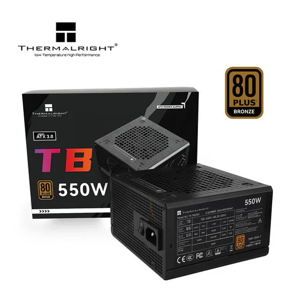 Thermalright 550w Bronze Power Supply TR-TB550S Thermalright Psu  Gamers Point