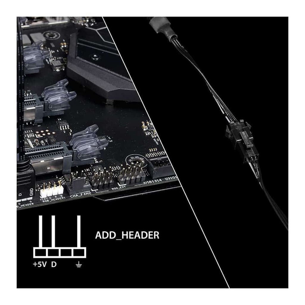 Deepcool 200PRO ARGB LED Strip 5V 3-Pin Flexible Magnetic Mount