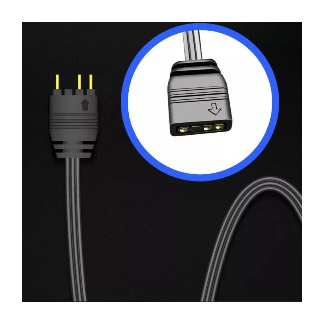 CoolMoon AR-1 5V 3-Pin ARGB SATA Power Mini Control Hub