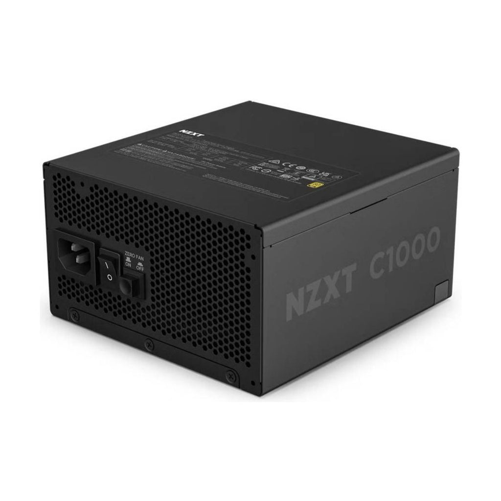 NZXT C1000 80 Plus Gold Fully Modular ATX 3.1 Power Supply 1000W - Black