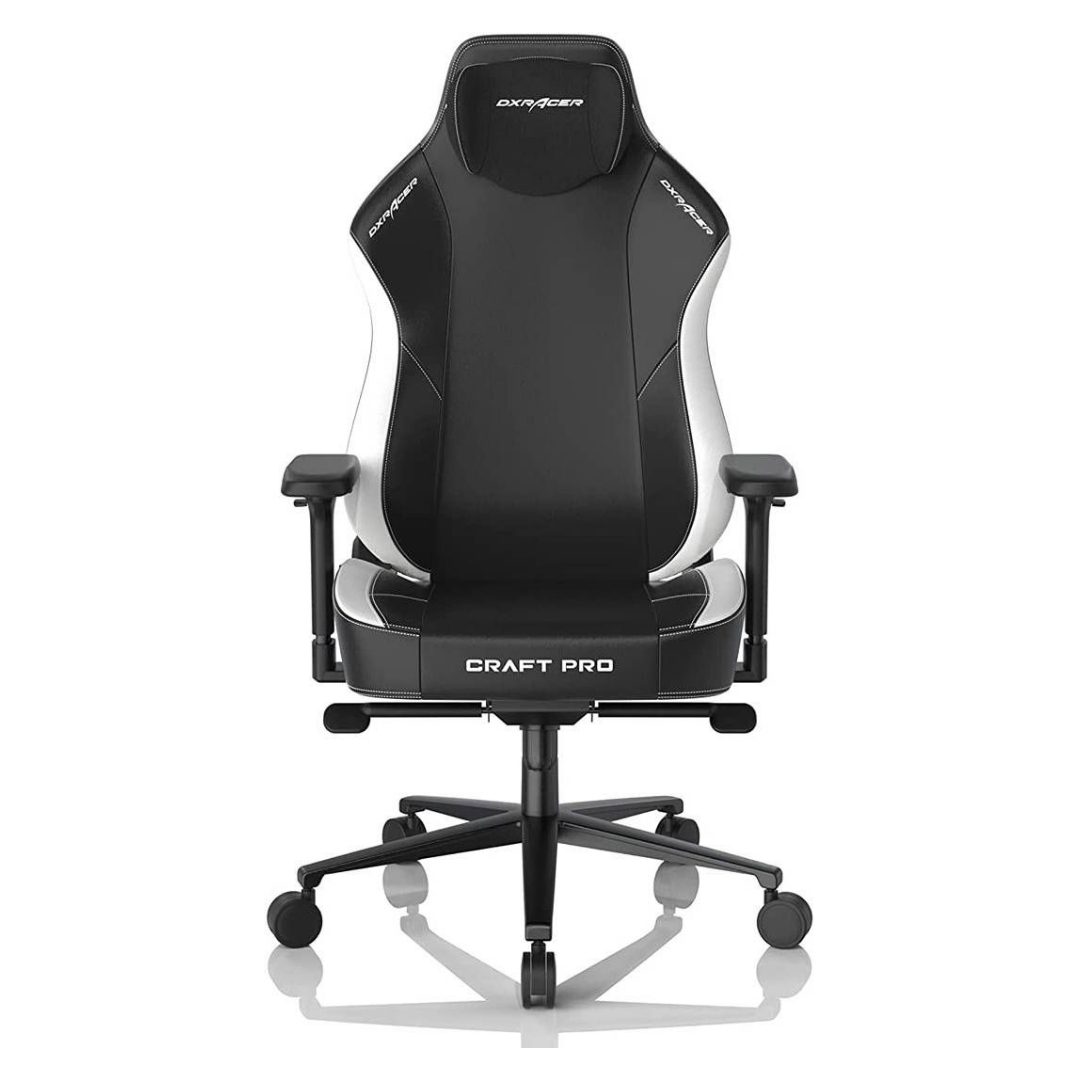 DxRacer Craft Pro Classic XL Gaming Chair – Black White Ergonomic