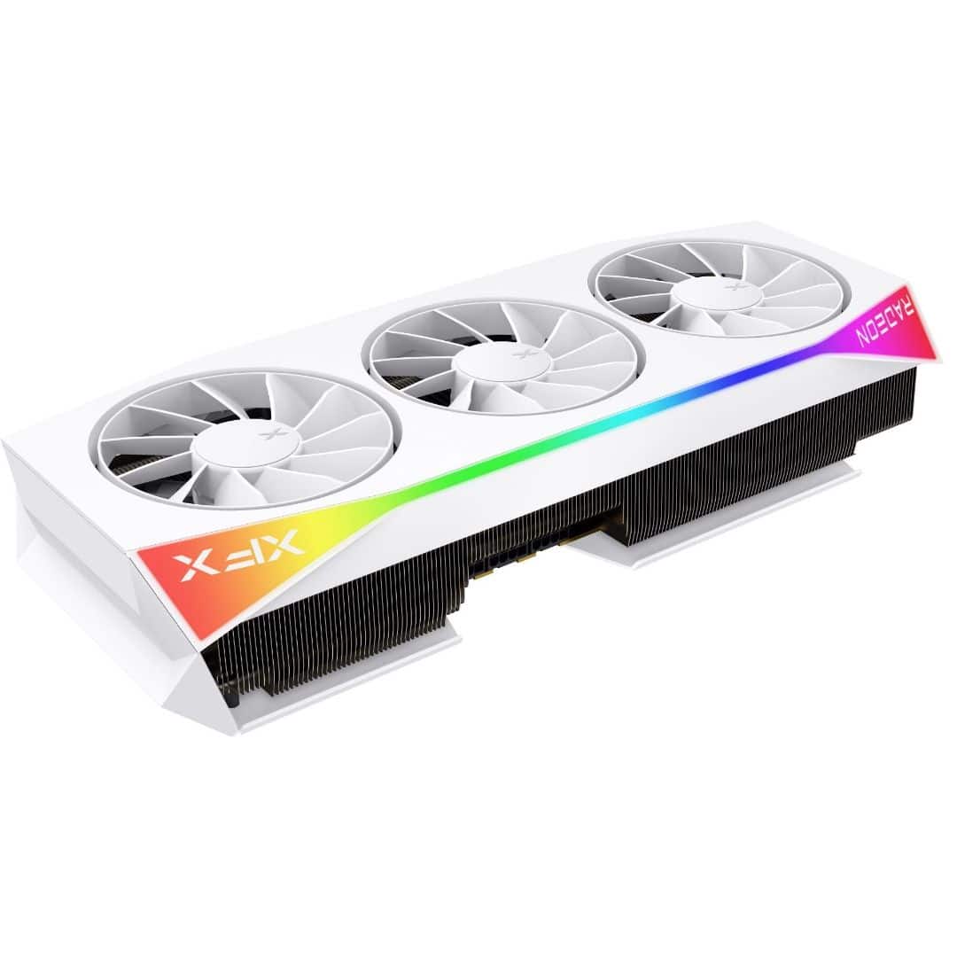XFX Mercury RX 9070 XT OC Gaming Edition 16GB G6 3xDP GPU &#8211; White
