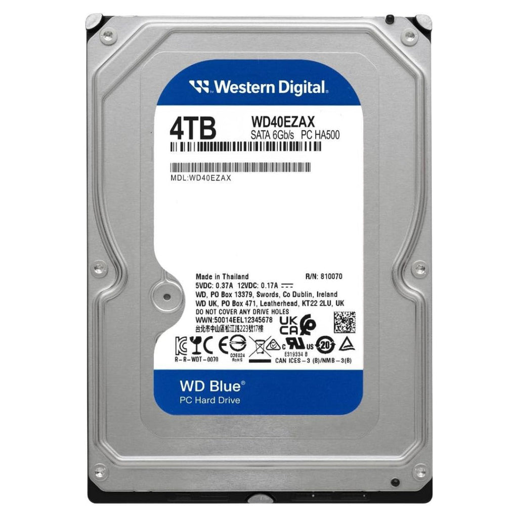 Western Digital WD Blue 4TB Internal HDD High-Capacity Storage