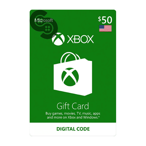 Xbox USA 50$ Xbox Digital Gaming Currency  Gamers Point