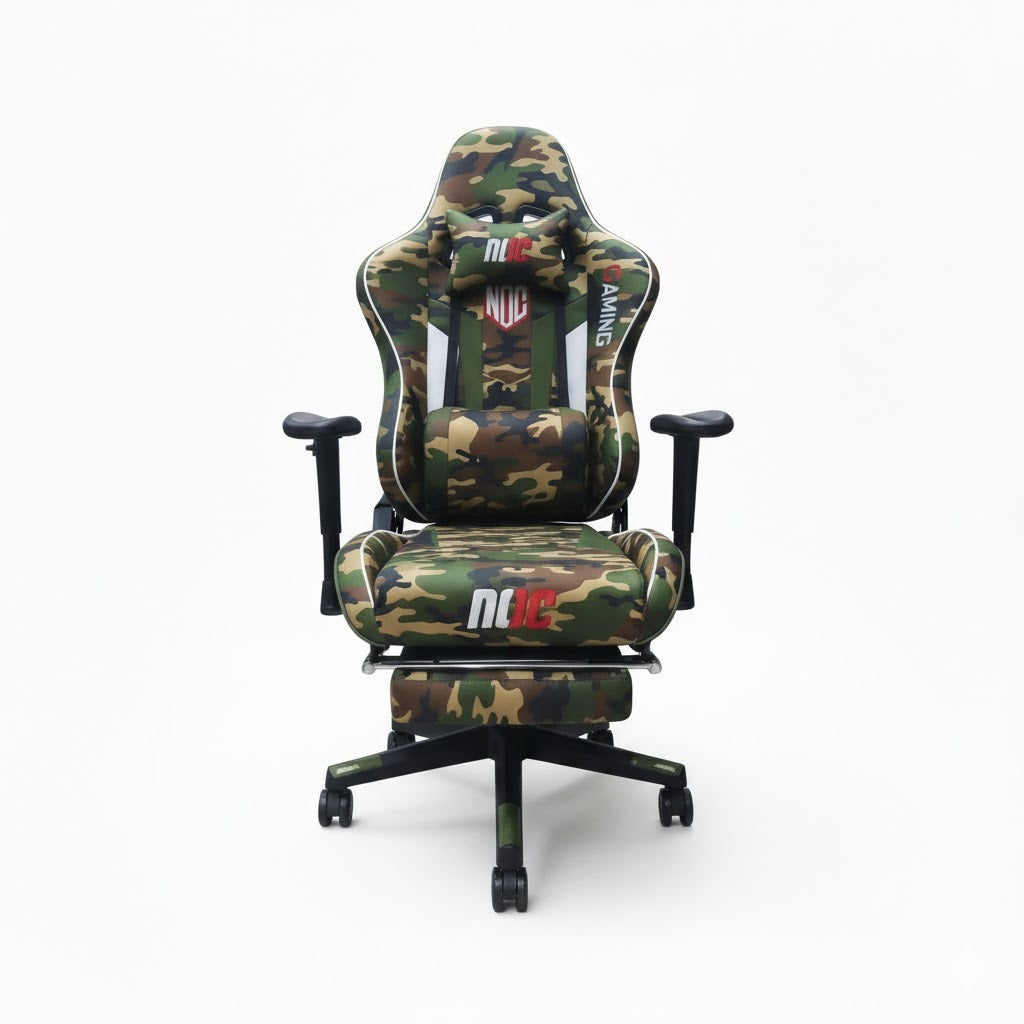 NOC Gaming Chair (Adjustable, Lumbar & Neck Support) | Gamers Point Bahrain | كرسي ألعاب NOC NOC Gaming Chair  Gamers Point