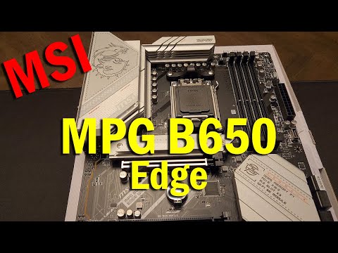 MSI MPG B650 EDGE WIFI — AM5 ATX DDR5 Motherboard | Gamers Point Bahrain
